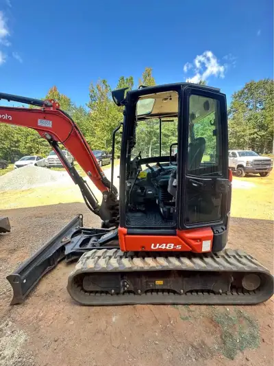 2023 Kubota U48-5 Excavator + Rototilt Tiltrotator