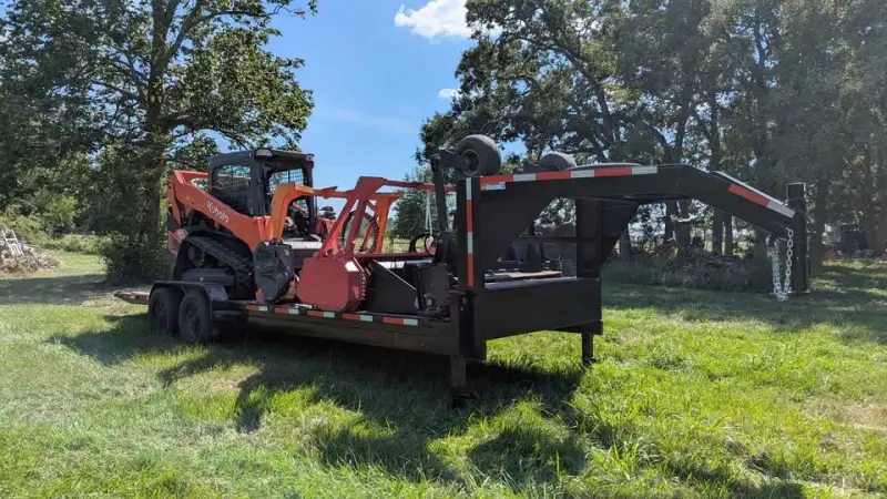 2024 Kubota SVL 75-3 + Trailer + Full Attachments photo 8