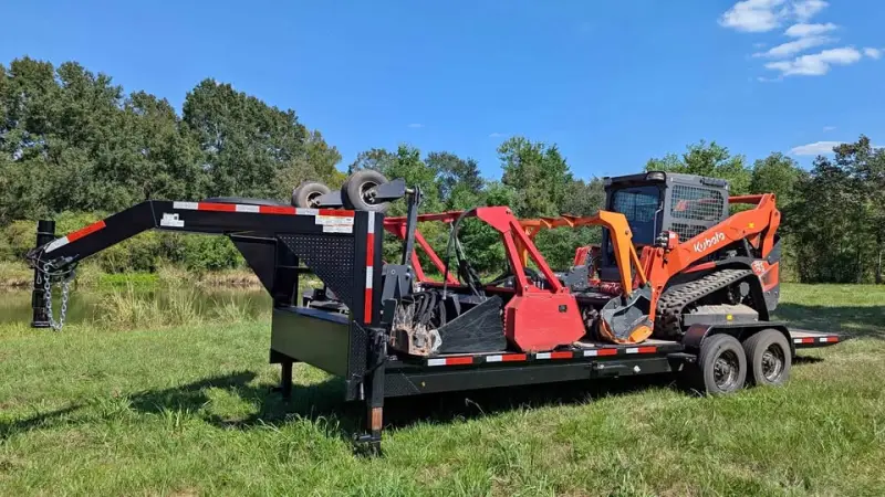2024 Kubota SVL 75-3 + Trailer + Full Attachments photo 1