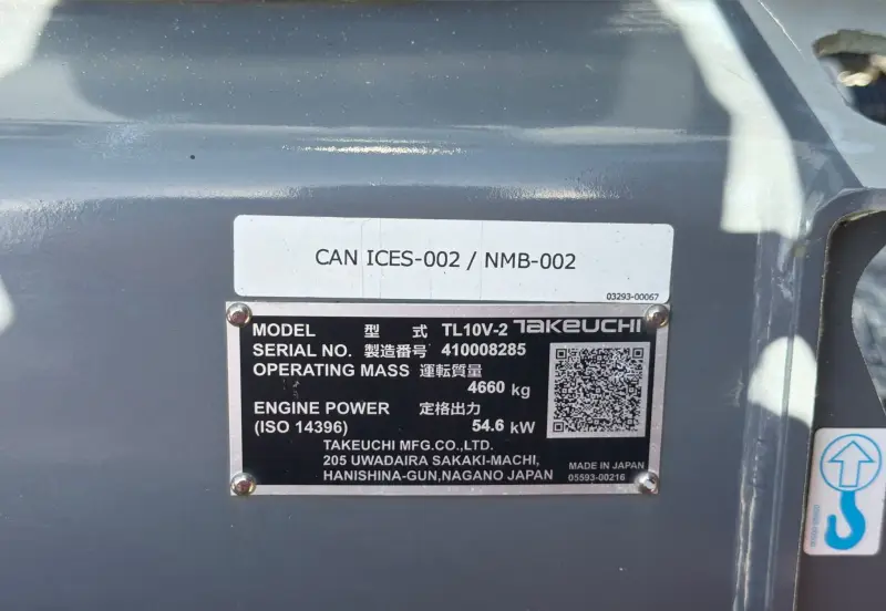 2024 Takeuchi TL10V2 photo 64