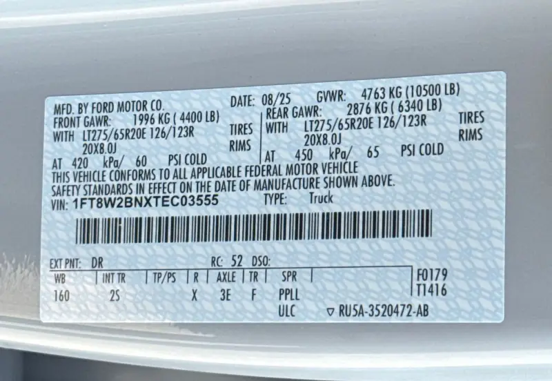 2026 Ford F250 Super Duty XLT photo 73