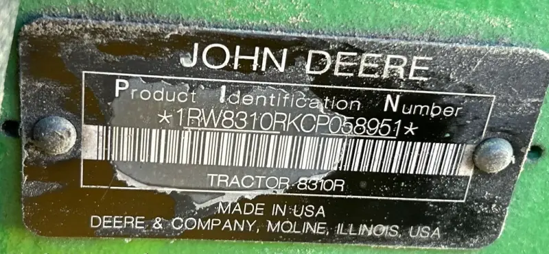 2012 John Deere 8310R photo 67