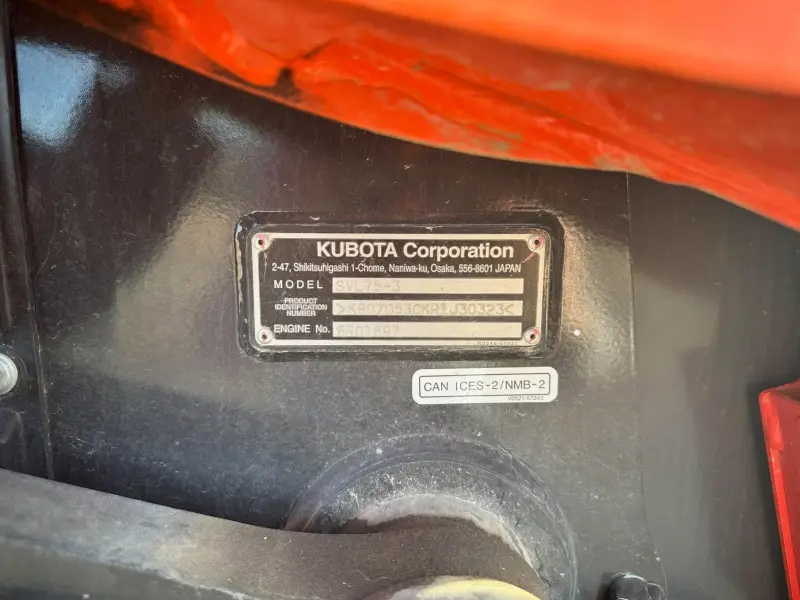 2025 Kubota SVL75-3 Track Loader and Tilt Deck Trailer photo 9